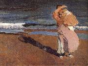 Joaquin Sorolla Her children oil painting artist